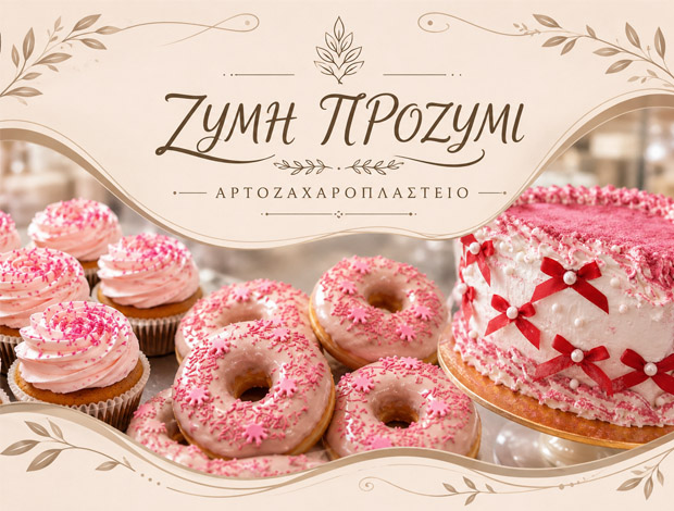 ΑΡΤΟΖΑΧΑΡΟΠΛΑΣΤΕΙΟ ΑΙΓΑΛΕΩ  “ΖΥΜΗ ΠΡΟΖΥΜΙ” ΒΑΣΑ ΑΝΔΡΕΑΣ
