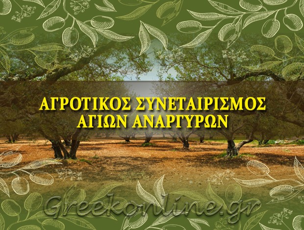 ΑΓΡΟΤΙΚΟΣ ΣΥΝΕΤΑΙΡΙΣΜΟΣ ΑΓΙΩΝ ΑΝΑΡΓΥΡΩΝ ΛΑΚΩΝΙΑΣ