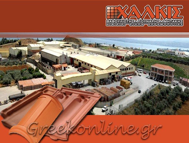 ΕΡΓΟΣΤΑΣΙΟ ΠΑΡΑΓΩΓΗΣ ΚΕΡΑΜΙΔΙΩΝ ΒΑΣΙΛΙΚΟ ΕΥΒΟΙΑΣ ΧΑΛΚΙΣ ΑΒΕΕ