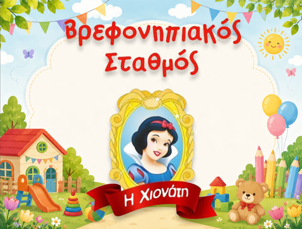 ΒΡΕΦΟΝΗΠΙΑΚΟΣ ΣΤΑΘΜΟΣ ΣΙΝΔΟΣ ΘΕΣΣΑΛΟΝΙΚΗΣ“Η ΧΙΟΝΑΤΗ” ΠΑΠΑΦΙΓΚΟΥ ΕΛΕΝΗ