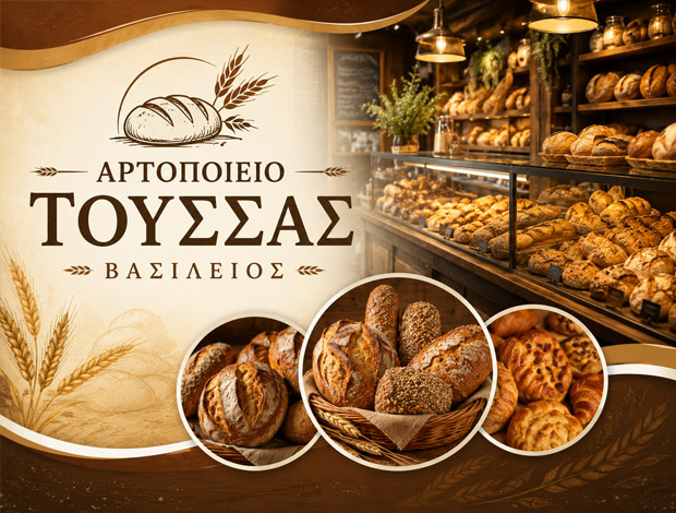 ΑΡΤΟΠΟΙΕΙΟ ΛΑΓΚΑΔΑΣ ΘΕΣΣΑΛΟΝΙΚΗΣ ΤΟΥΣΣΑΣ ΒΑΣΙΛΕΙΟΣ