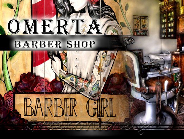 ΚΟΥΡΕΙΟ ΑΙΓΙΟ “OMERTA BARBER SHOP” ΑΠΟΣΤΟΛΙΔΟΥ ΛΕΛΟΥΔΙΑ