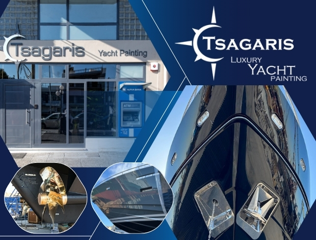 ΧΡΩΜΑΤΙΣΜΟΙ ΠΛΟΙΩΝ ΠΕΡΑΜΑ ΠΕΙΡΑΙΑΣ “TSAGARIS YACHT PAINTING” ΤΣΑΓΚΑΡΗΣ Β. & Η. ΙΚΕ