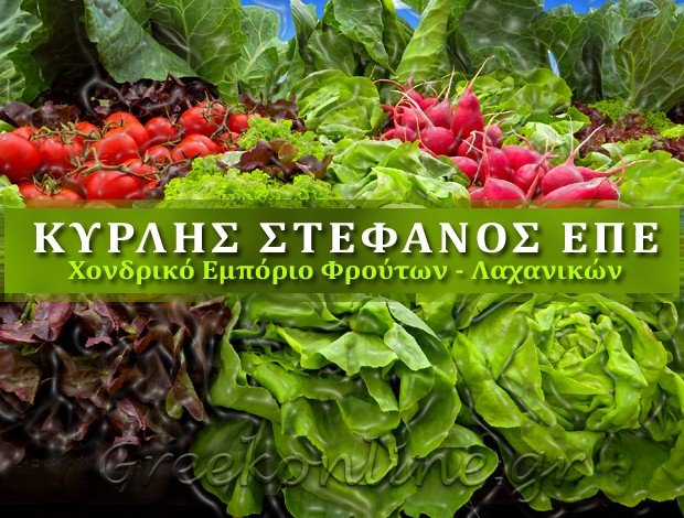 ΟΠΩΡΟΚΗΠΕΥΤΙΚΑ ΑΓΙΟΣ ΙΩΑΝΝΗΣ ΡΕΝΤΗΣ ΚΥΡΛΗΣ ΣΤΕΦΑΝΟΣ ΕΠΕ