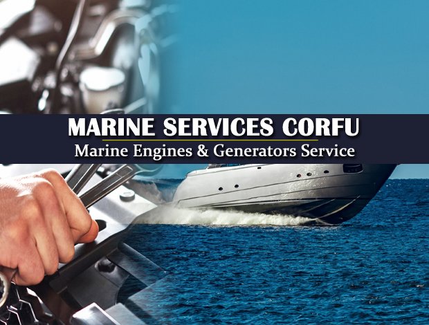 MARINE ENGINES AND GENERATORS SERVICE GOUVIA CORFU  MARINE SERVICES CORFU OE