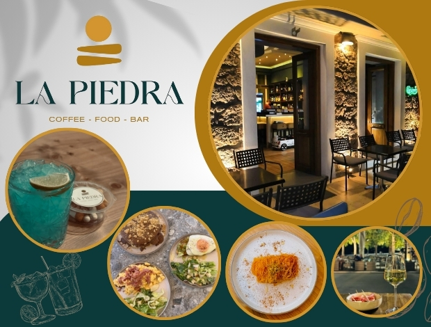 ΚΑΦΕ ΜΠΑΡ ΜΕΘΑΝΑ  “LA PIEDRA”  ΛΥΣΣΑΙΟΣ ΠΕΤΡΟΣ