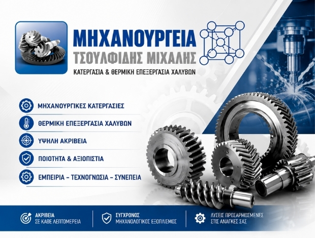 ΜΗΧΑΝΟΥΡΓΕΙΟ ΚΑΒΑΛΑ  ΤΣΟΥΛΦΙΔΗΣ ΜΙΧΑΗΛ