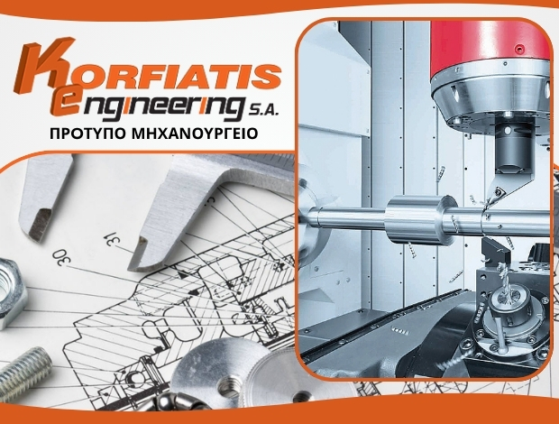 ΠΡΟΤΥΠΟ ΜΗΧΑΝΟΥΡΓΕΙΟ  ΠΕΙΡΑΙΑΣ ΑΤΤΙΚΗΣ  “KORFIATIS ENGINEERING SA”  ΚΟΡΦΙΑΤΗΣ ΑΒΕΕ