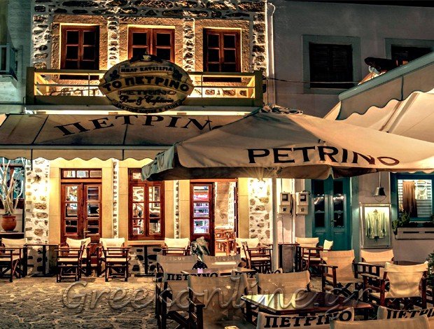 ΚΑΦΕΤΕΡΙΑ – ΚΑΦΕ ΜΠΑΡ  ΣΚΑΛΑ ΠΑΤΜΟΥ  “ΤΟ ΠΕΤΡΙΝΟ”  ΚΑΒΟΥΡΑ ΣΤΑΜΑΤΙΑ