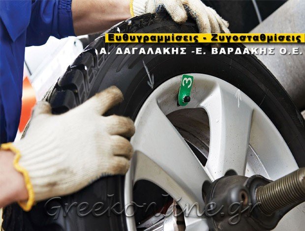 ΕΥΘΥΓΡΑΜΜΙΣΕΙΣ – ΖΥΓΟΣΤΑΘΜΙΣΕΙΣ ΑΥΤΟΚΙΝΗΤΩΝ ΗΡΑΚΛΕΙΟ ΚΡΗΤΗΣ Α. ΔΑΓΑΛΑΚΗΣ – Ε. ΒΑΡΔΑΚΗΣ Ο.Ε.