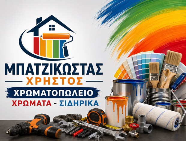 ΧΡΩΜΑΤΑ – ΣΙΔΗΡΙΚΑ  ΔΙΟΝ ΚΑΤΕΡΙΝΗ ΠΙΕΡΙΑΣ ΜΠΑΤΖΙΚΩΣΤΑΣ ΧΡΗΣΤΟΣ