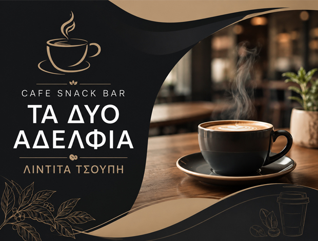 ΣΝΑΚ ΜΠΑΡ ΣΠΑΡΤΗ “ΤΑ ΔΥΟ ΑΔΕΛΦΙΑ”  ΛΙΝΤΙΤΑ ΤΣΟΥΠΗ