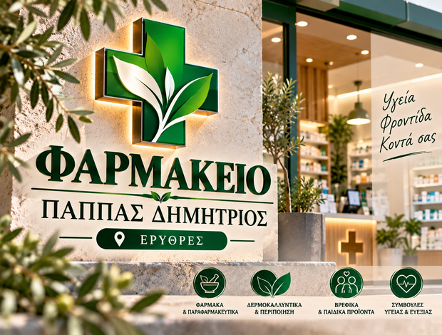 ΦΑΡΜΑΚΕΙΟ ΕΡΥΘΡΕΣ ΑΤΤΙΚΗΣ ΠΑΠΠΑΣ ΔΗΜΗΤΡΙΟΣ