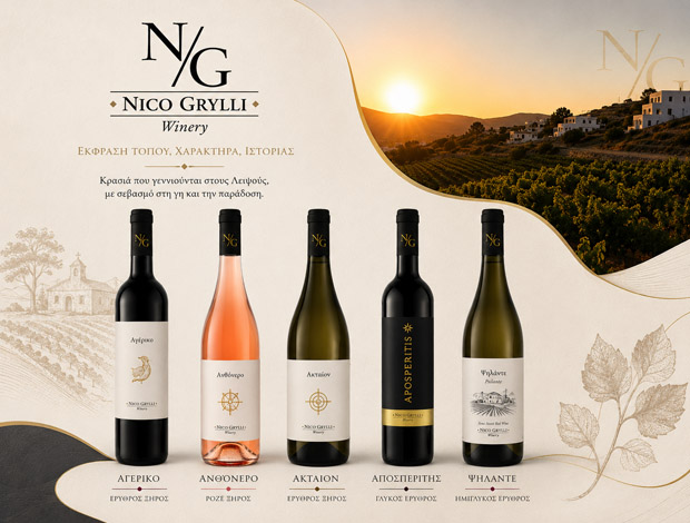 ΟΙΝΟΠΟΙΕΙΟ ΛΕΙΨΟΙ ΔΩΔΕΚΑΝΗΣΑ “NICO GRYLLI WINERY”  ΓΡΥΛΛΗΣ ΝΙΚΟΛΑΟΣ – ΓΡΥΛΛΗ ΕΥΑΓΓΕΛΙΑ ΟΕ