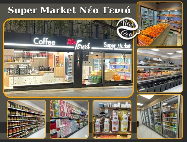 ΣΟΥΠΕΡ MARKET ΑΣΠΡΟΠΥΡΓΟΣ “ΝΕΑ ΓΕΝΙΑ – NEW GEN” ΜΙΧΑΗΛΙΔΗΣ ΚΩΝΣΤΑΝΤΙΝΟΣ