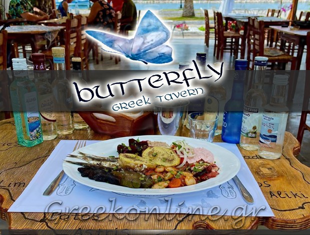 ΜΕΖΕΔΟΠΩΛΕΙΟ ΣΚΑΛΑ ΡΑΧΩΝΙΟΥ ΘΑΣΟΣ  “BUTTERFLY”  ΧΟΥΔΑΒΕΡΔΟΓΛΟΥ ΕΥΑΓΓΕΛΙΑ