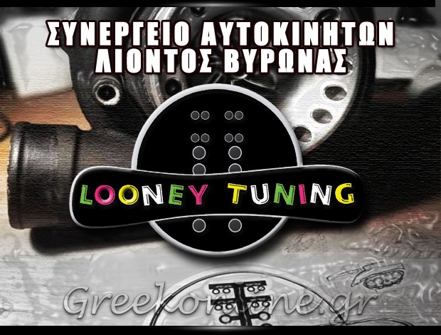 ΣΥΝΕΡΓΕΙΟ ΑΥΤΟΚΙΝΗΤΩΝ ΑΙΓΙΝΑ  “LOONEY TUNING”  ΛΙΟΝΤΟΣ ΒΥΡΩΝ