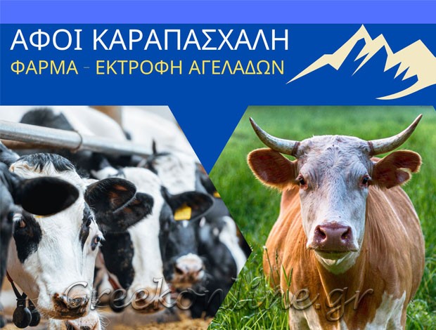 ΦΑΡΜΑ – ΕΚΤΡΟΦΗ ΑΓΕΛΑΔΩΝ  ΒΑΛΤΕΡΟ ΗΡΑΚΛΕΙΑ ΣΕΡΡΩΝ  ΑΦΟΙ ΚΑΡΑΠΑΣΧΑΛΗ