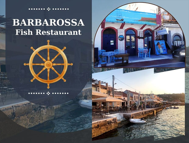 ΕΣΤΙΑΤΟΡΙΟ – ΨΑΡΟΤΑΒΕΡΝΑ  ΠΑΡΑΛΙΑ ΚΟΡΩΝΗΣ   “BARBAROSSA RESTAURANT”