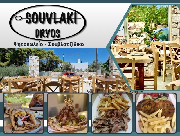 ΨΗΤΟΠΩΛΕΙΟ ΠΑΡΟΣ  “SOUVLAKI DRYOS”  ΤΖΑΝΗΣ ΘΕΟΔΩΡΟΣ