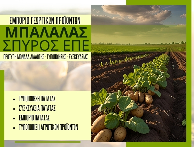 ΕΜΠΟΡΙΟ ΓΕΩΡΓΙΚΩΝ ΠΡΟΪΟΝΤΩΝ ΛΑΚΚΟΠΕΤΡΑ ΑΧΑΪΑΣ “BALALAS SPYROS LTD” ΜΠΑΛΑΛΑΣ ΣΠΥΡΟΣ ΕΠΕ