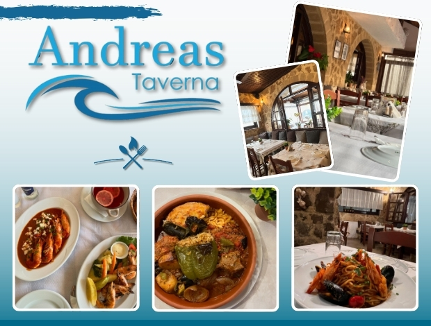 ΕΣΤΙΑΤΟΡΙΟ ΡΟΔΟΣ  “ANDREA’S TAVERNA”  LAZI OLTJON