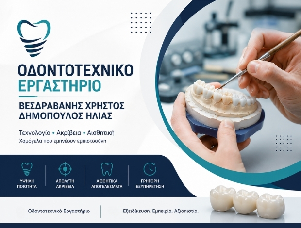 ΟΔΟΝΤΟΤΕΧΝΙΚΟ ΕΡΓΑΣΤΗΡΙΟ ΖΩΓΡΑΦΟΣ  ΒΕΣΔΡΑΒΑΝΗΣ Χ. – ΔΗΜΟΠΟΥΛΟΣ Η. ΟΕ