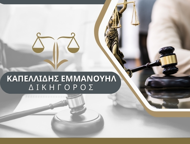 ΔΙΚΗΓΟΡΟΣ ΙΩΑΝΝΙΝΑ ΚΑΠΕΛΛΙΔΗΣ ΕΜΜΑΝΟΥΗΛ