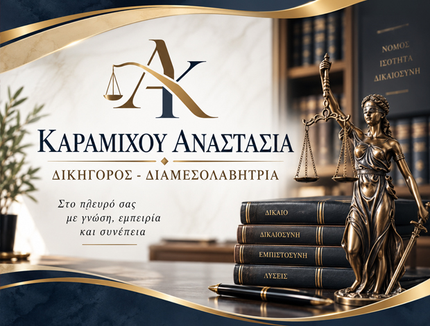 ΔΙΚΗΓΟΡΟΣ ΚΡΥΟΝΕΡΙ ΑΤΤΙΚΗΣ ΚΑΡΑΜΙΧΟΥ ΑΝΑΣΤΑΣΙΑ