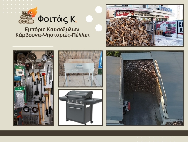 ΚΑΥΣΟΞΥΛΑ ΚΑΛΑΜΑΡΙΑ ΘΕΣΣΑΛΟΝΙΚΗΣ  ΦΟΙΤΑΣ ΚΩΝΣΤΑΝΤΙΝΟΣ