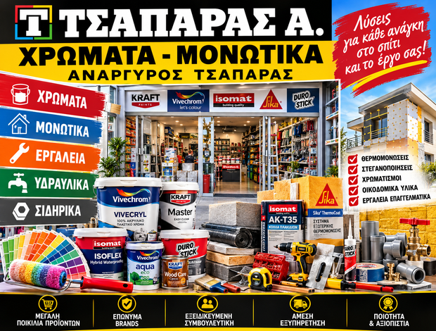 ΧΡΩΜΑΤΑ – ΜΟΝΩΤΙΚΑ ΑΤΑΛΑΝΤΗ ΤΣΑΠΑΡΑΣ ΑΝΑΡΓΥΡΟΣ