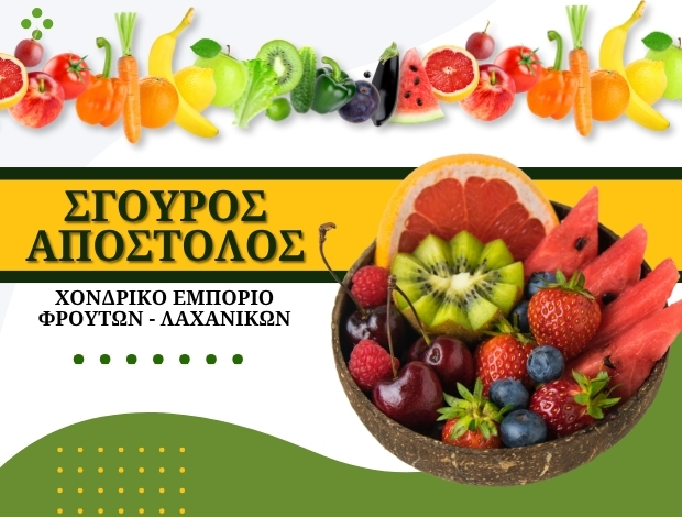 ΧΟΝΔΡΙΚΟ ΕΜΠΟΡΙΟ ΦΡΟΥΤΩΝ ΜΕΝΕΜΕΝΗ ΣΓΟΥΡΟΣ ΑΠΟΣΤΟΛΟΣ & ΣΙΑ ΟΕ