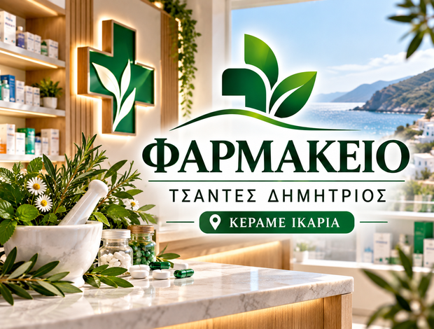 ΦΑΡΜΑΚΕΙΟ ΚΕΡΑΜΕ ΕΥΔΗΛΟΣ ΤΣΑΝΤΕΣ ΔΗΜΗΤΡΙΟΣ