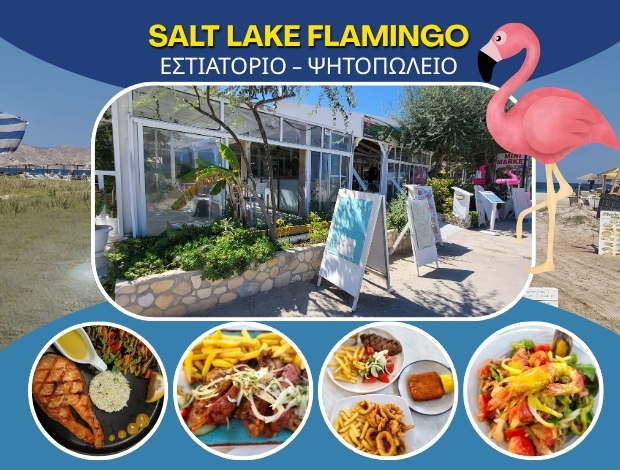ΕΣΤΙΑΤΟΡΙΟ ΤΙΓΚΑΚΙ ΚΩΣ “SALT LAKE FLAMINGO” ΠΑΠΑΓΓΕΛΗΣ ΖΑΦΕΙΡΗΣ
