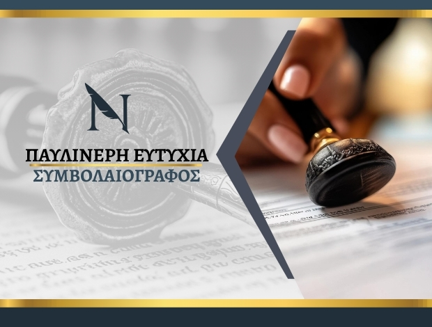 ΣΥΜΒΟΛΑΙΟΓΡΑΦΟΣ ΑΙΓΙΝΑ ΠΑΥΛΙΝΕΡΗ ΕΥΤΥΧΙΑ