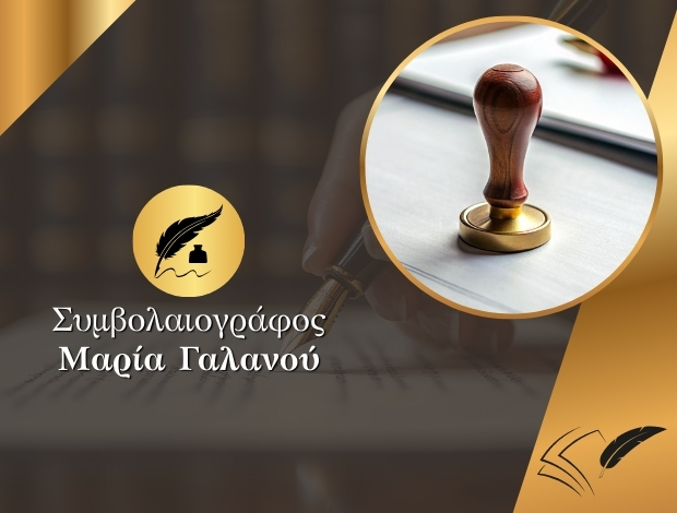 ΣΥΜΒΟΛΑΙΟΓΡΑΦΟΣ ΑΘΗΝΑ ΓΑΛΑΝΟΥ ΜΑΡΙΑ