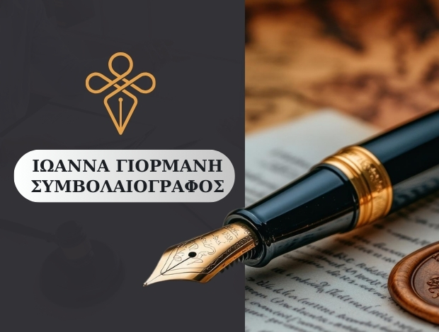 ΣΥΜΒΟΛΑΙΟΓΡΑΦΟΣ ΘΕΣΣΑΛΟΝΙΚΗ ΓΙΟΡΜΑΝΗ ΙΩΑΝΝΑ