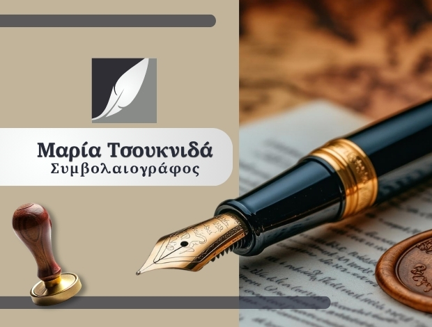 ΣΥΜΒΟΛΑΙΟΓΡΑΦΟΣ ΘΕΣΣΑΛΟΝΙΚΗ ΚΕΝΤΡΟ ΤΣΟΥΚΝΙΔΑ ΜΑΡΙΑ